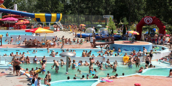 Aquapark Rakeve bei Budapest