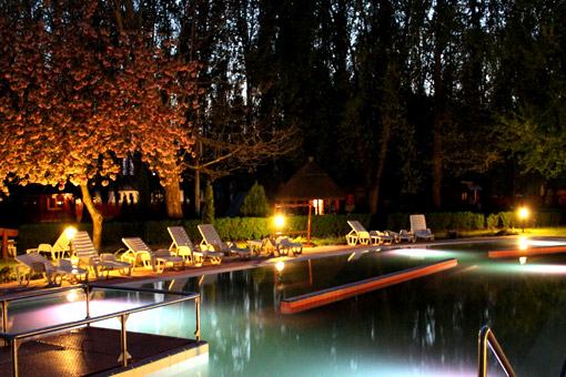 Aquapark in Rakeve im Thermenland Ungarn
