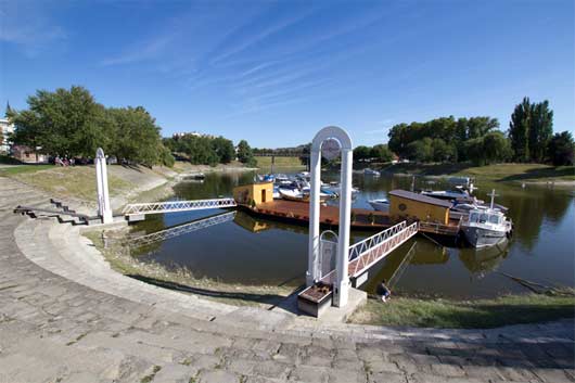 Fischerei an der Donau in BaJa